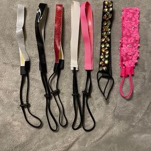 Non-slip headband bundle adjustable elastic backs Gymnastics Dance Sports Cheer